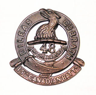 15th Bn Cap Badge