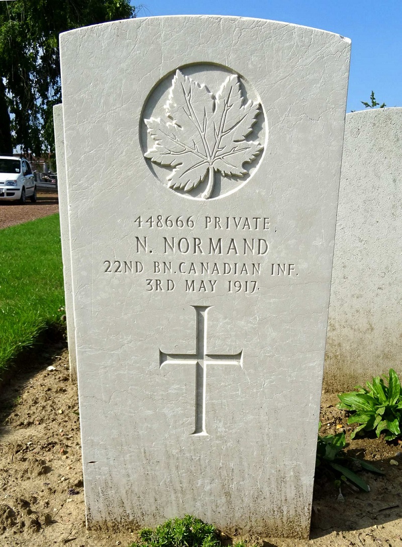 Grave marker