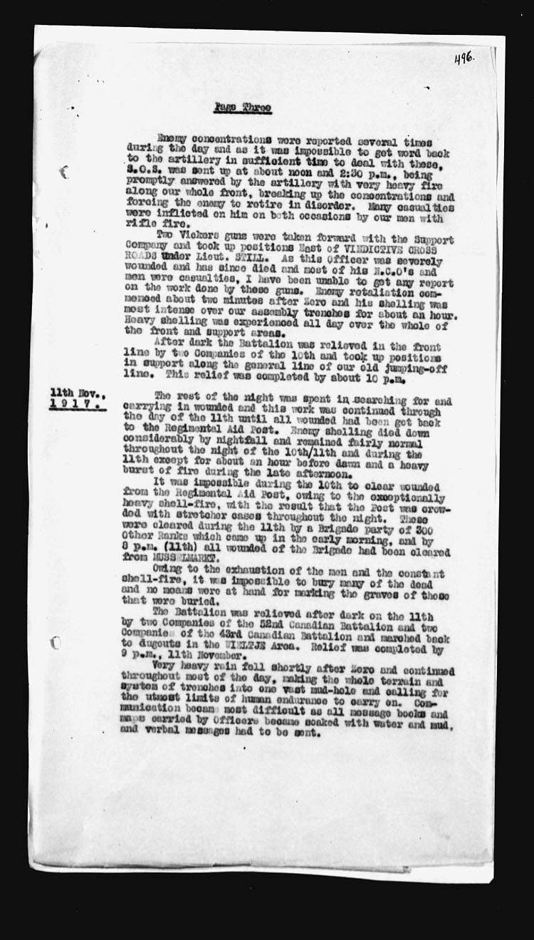 Photo of 7th Battalion War Diaries