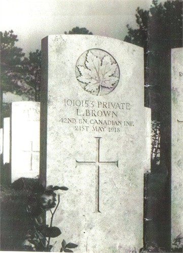 Grave marker