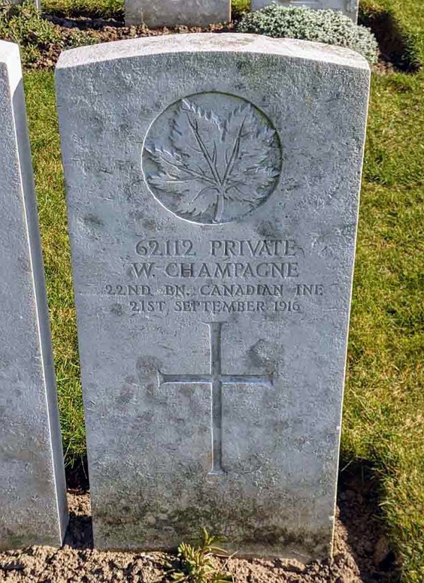 Grave marker
