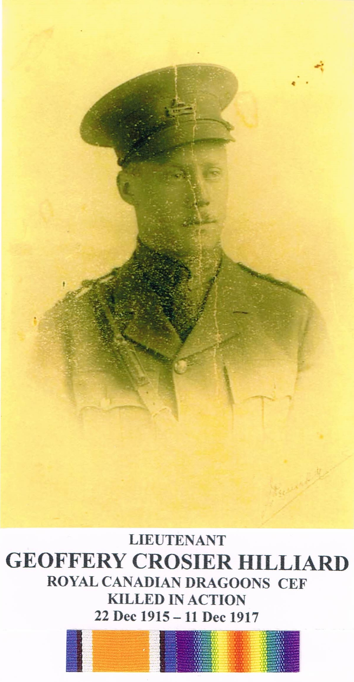 Photo of Geoffrey Crosier Hilliard