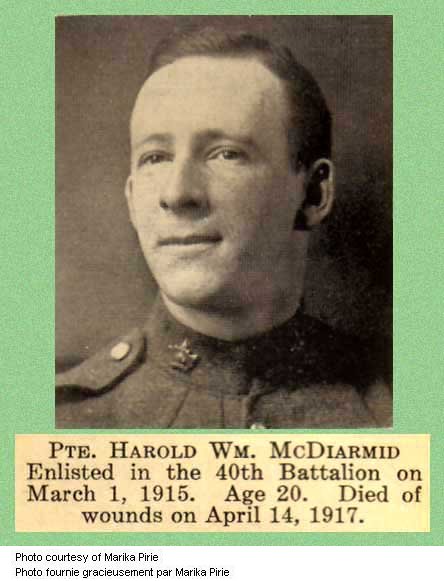 Photo of Harold William Mcdiarmid