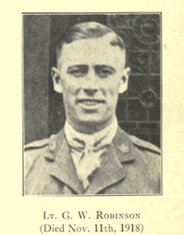 Photo of GEORGE WILFRED ROBINSON