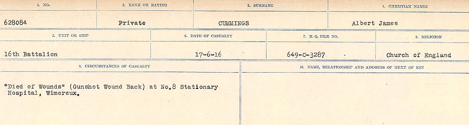 Circumstances of death registers
