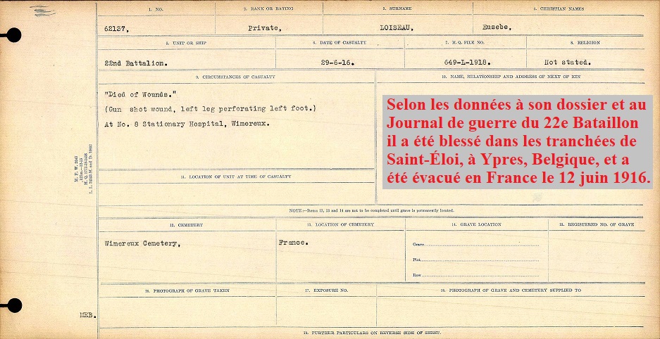 Circumstances of death registers