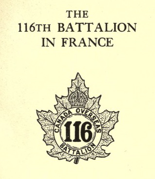 The 116th Battalion