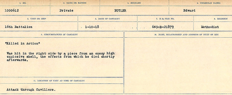 Circumstances of Death Registers