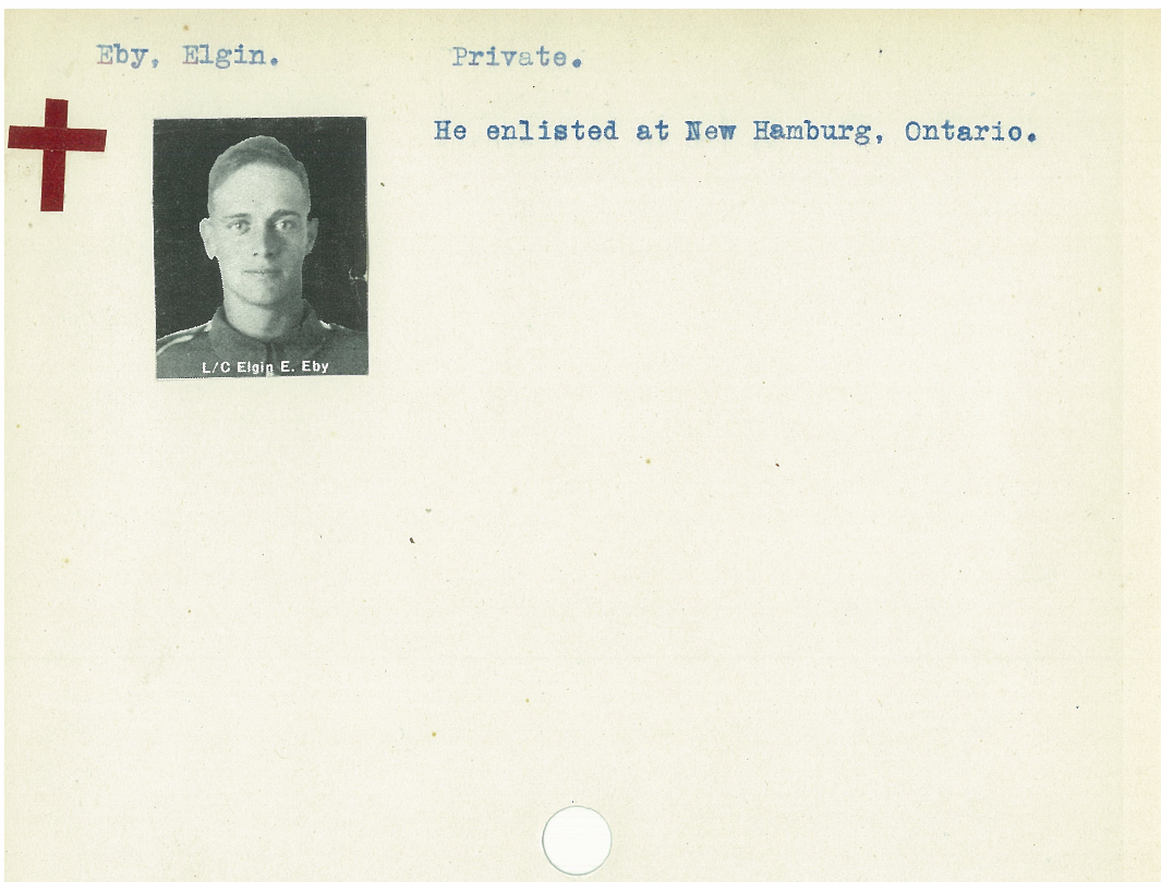 Photo of ELGIN EARL EBY