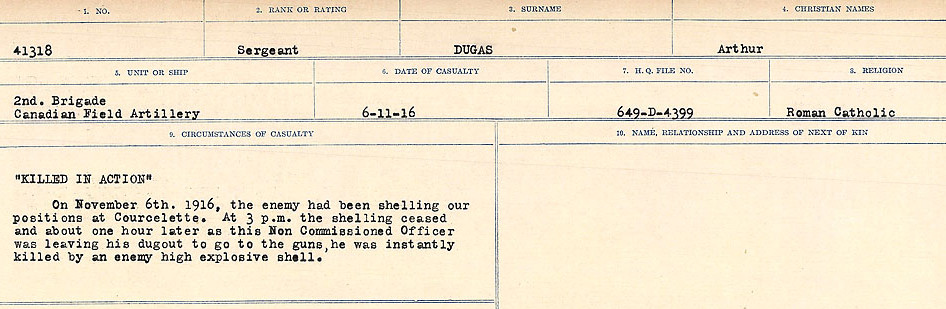 Circumstances of death registers