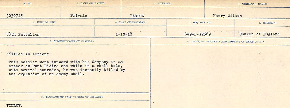 Circumstances of Death Registers