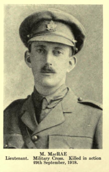 Photo of MALCOLM MACRAE