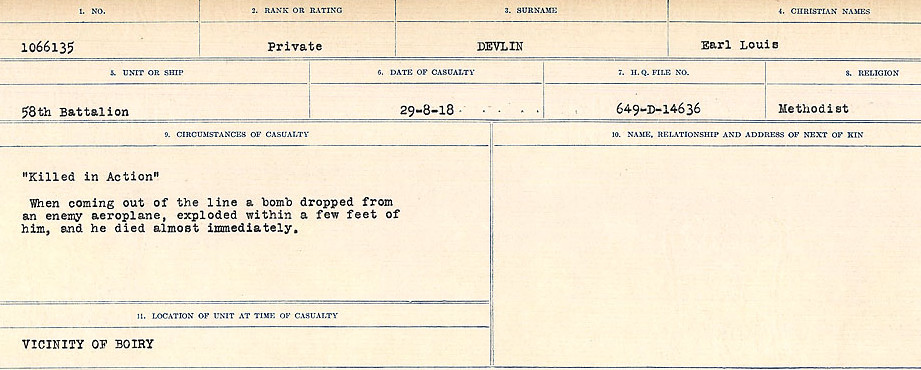 Circumstances of death registers