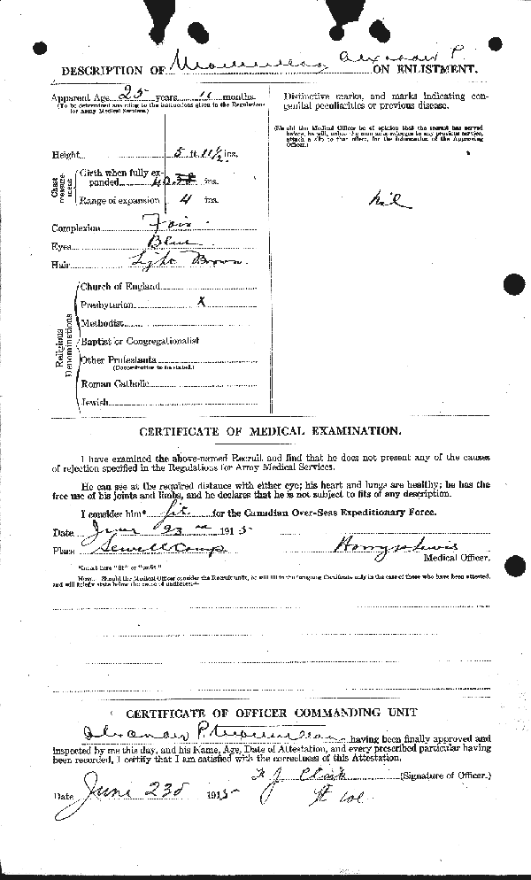Attestation Paper (page 2)