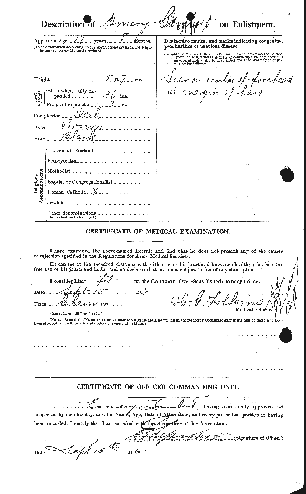Attestation Paper (page 2)