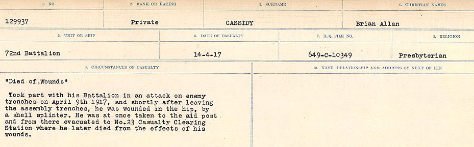 Feuille d'engagement