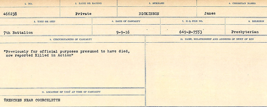Circumstances of death registers
