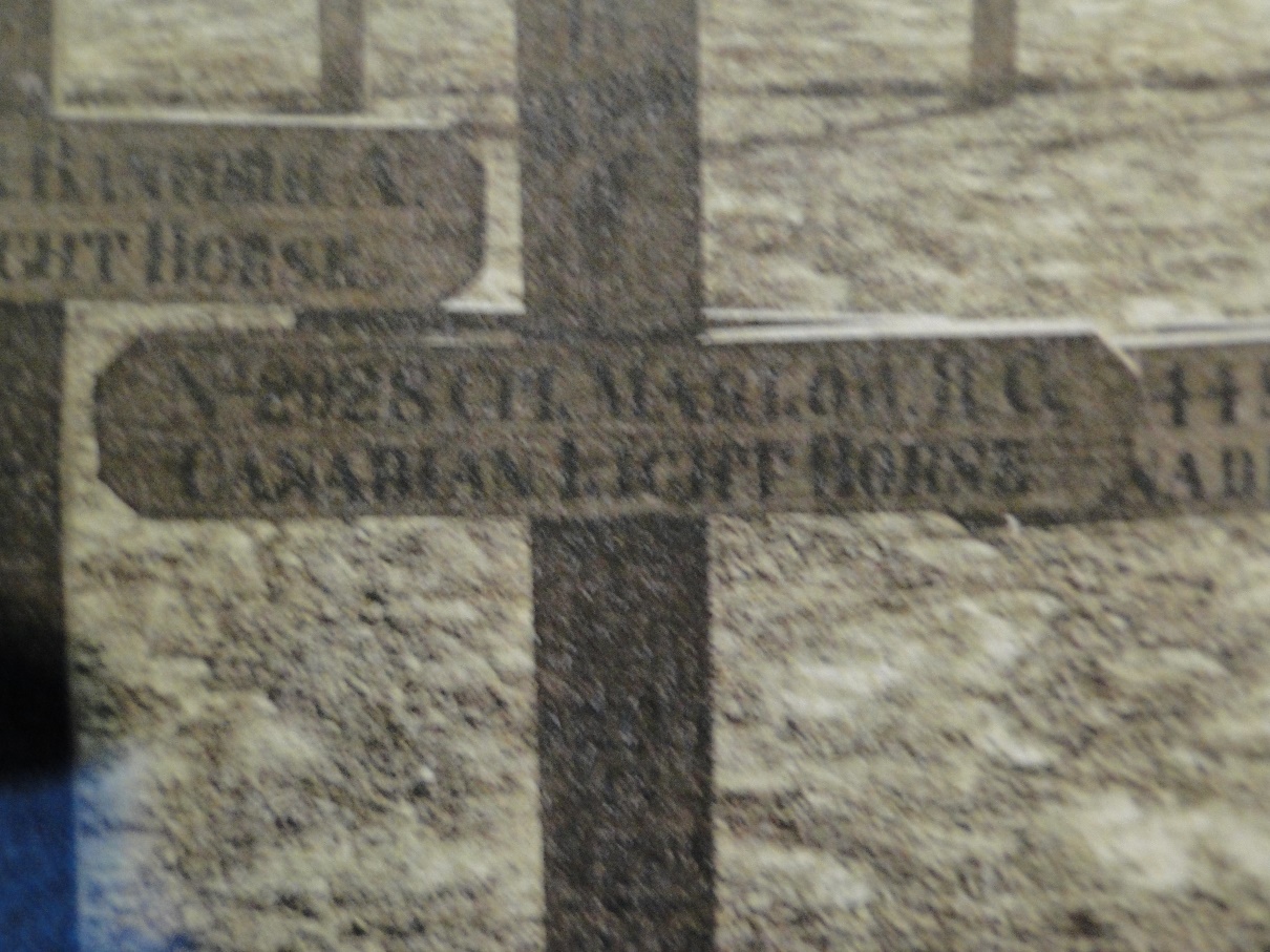 Temporary Grave Marker