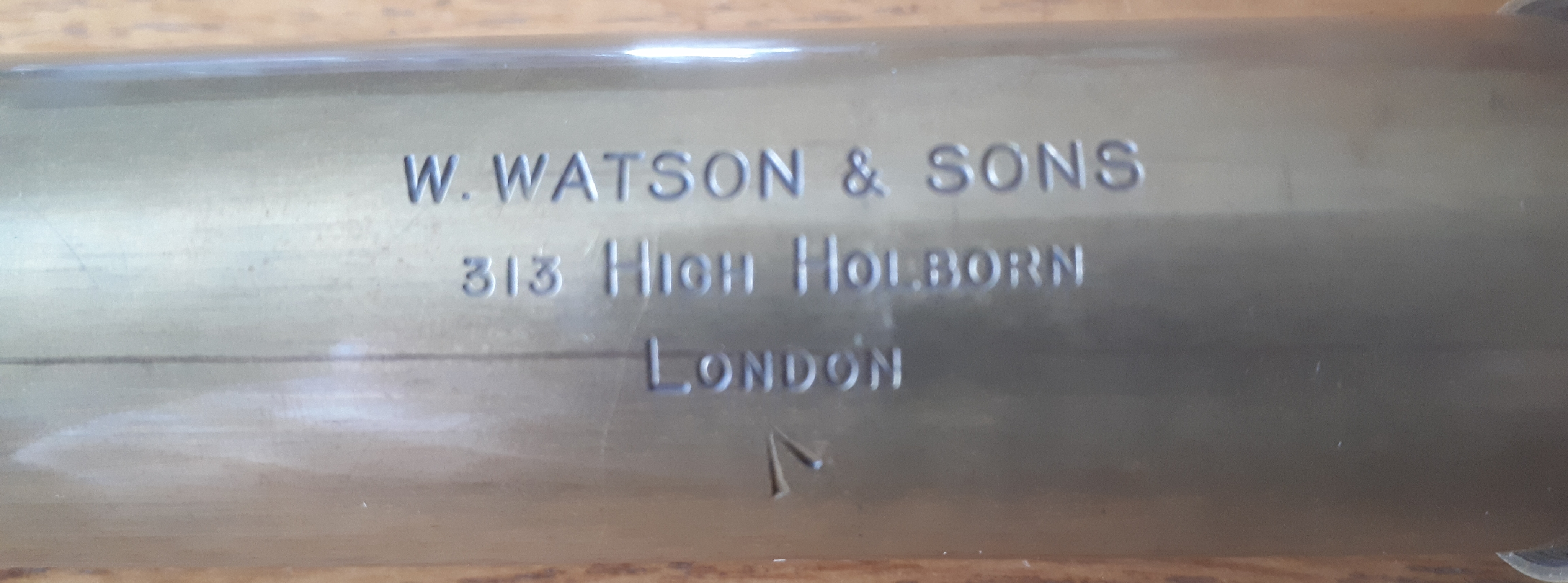 Telescope that belonged to Major Wilson