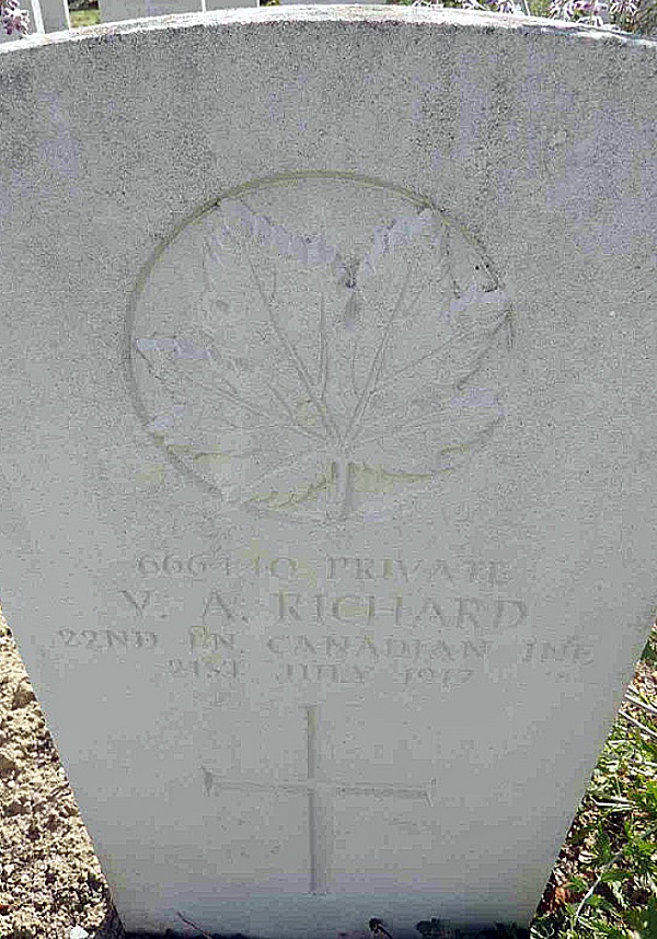 Grave marker