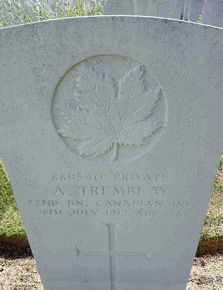 Grave marker
