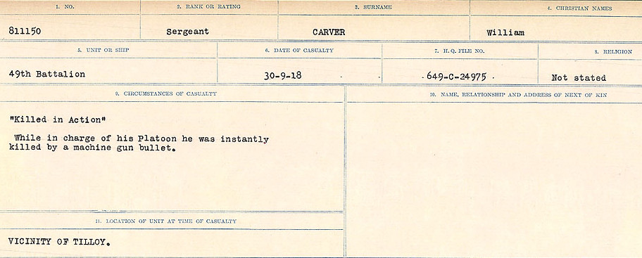 Circumstances of Death Registers