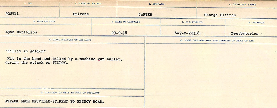 Circumstances of Death Registers