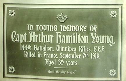 Memorial Plaque
