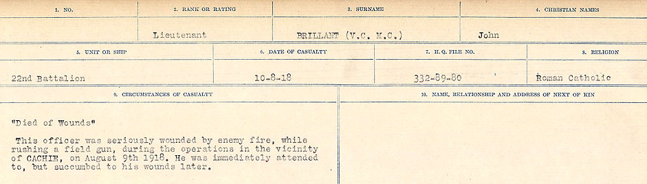 Circumstances of Death Registers