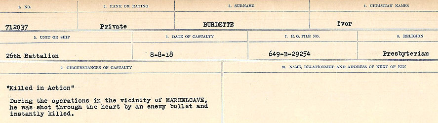 Circumstances of Death Registers