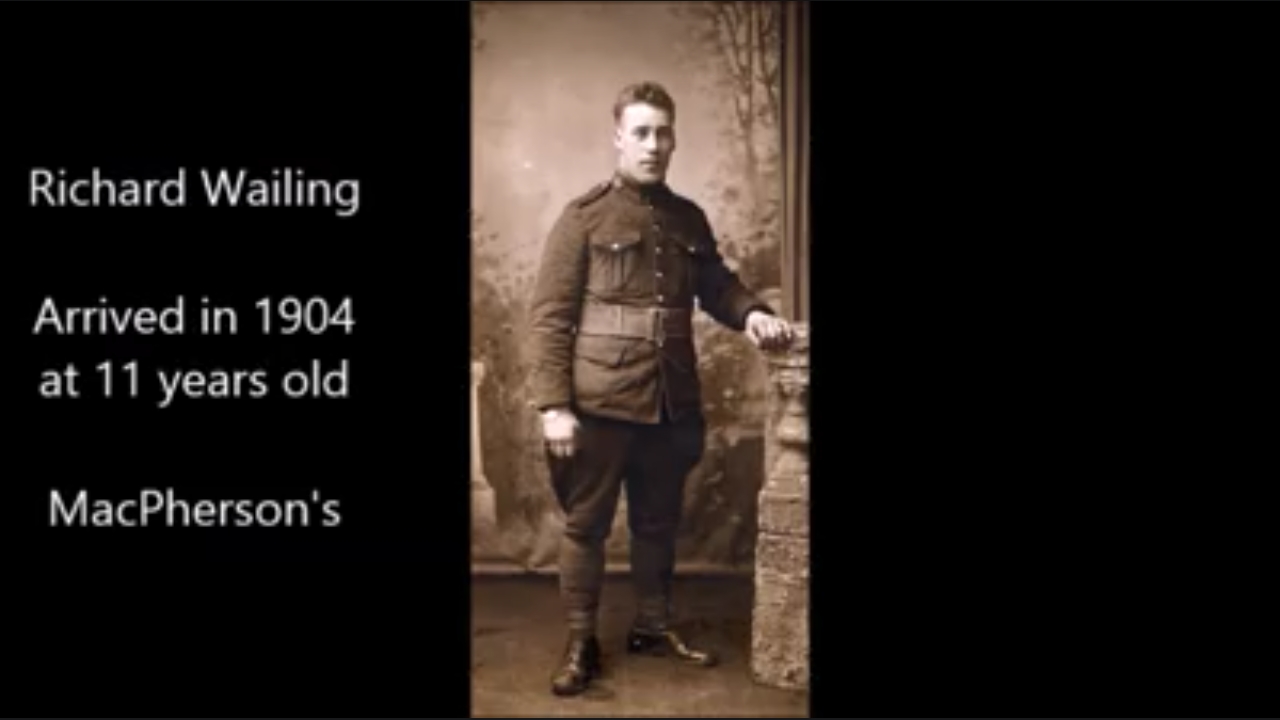 Photo of Richard Wailing