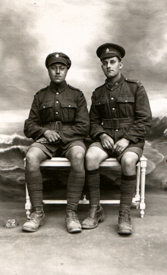 Photo of John Essley Anderson and his friend