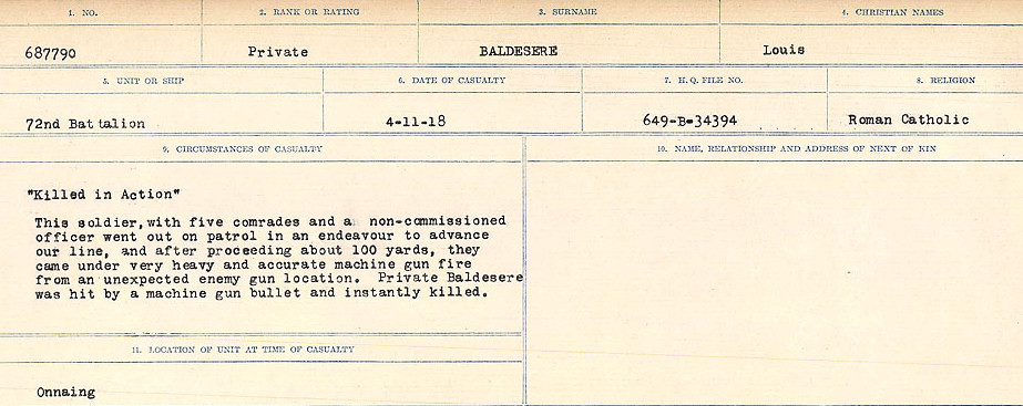 Circumstances of Death Registers