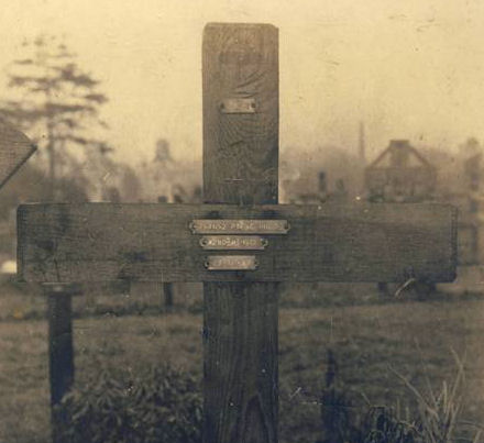 Temporary Grave Marker