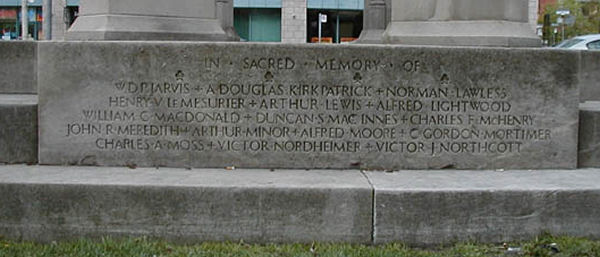 Photo of St. James Cathedral War Memorial