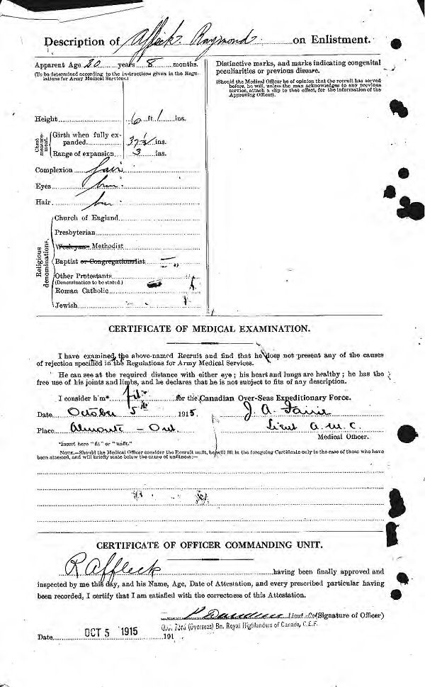 Attestation Paper (page 2)
