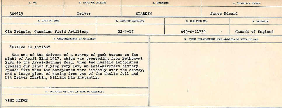 Circumstances of Death Registers