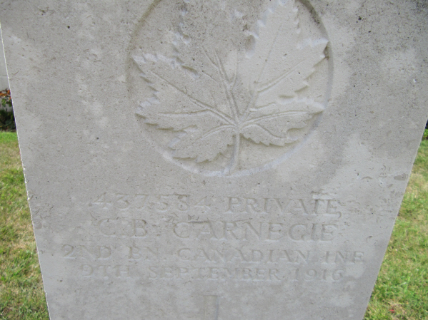 Grave marker
