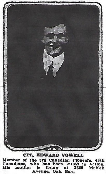 Photo of EDWARD ARTHUR VOWELL