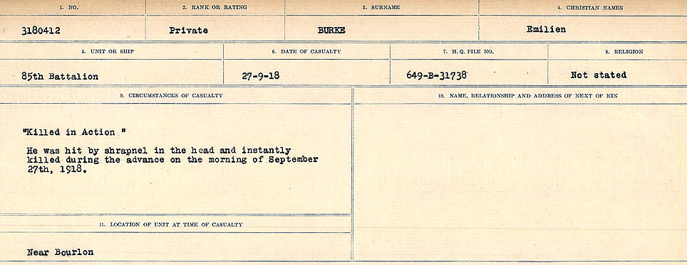 Circumstances of Death Registers