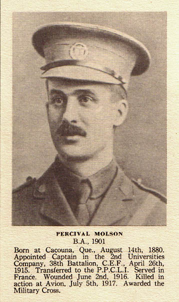 Photo de Percival Molson