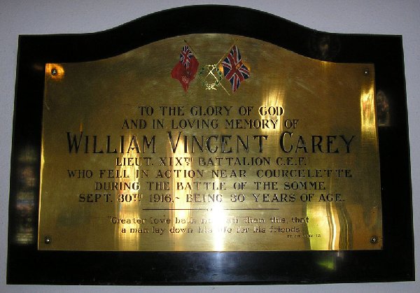 Memorial Plaque