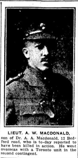 Photo of ARCHIBALD WALTER MACDONALD