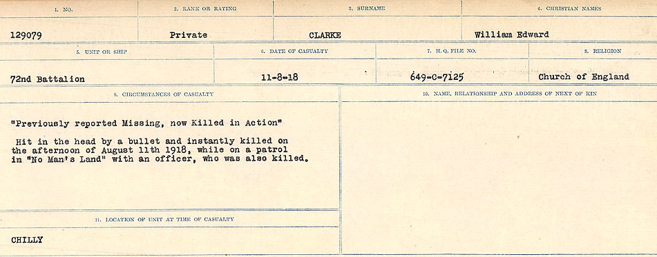 Circumstances of Death Registers