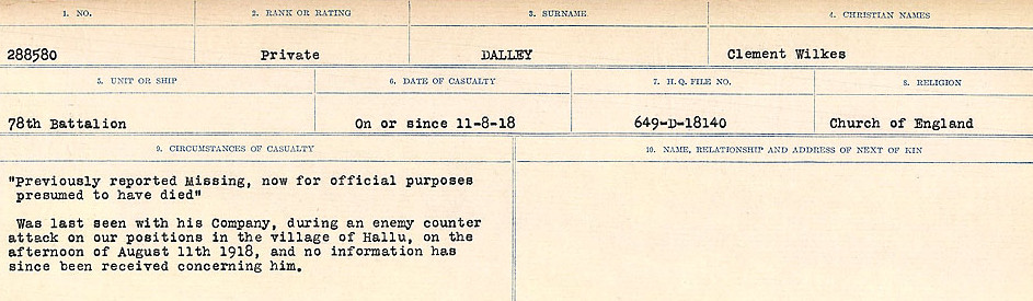 Circumstances of death registers
