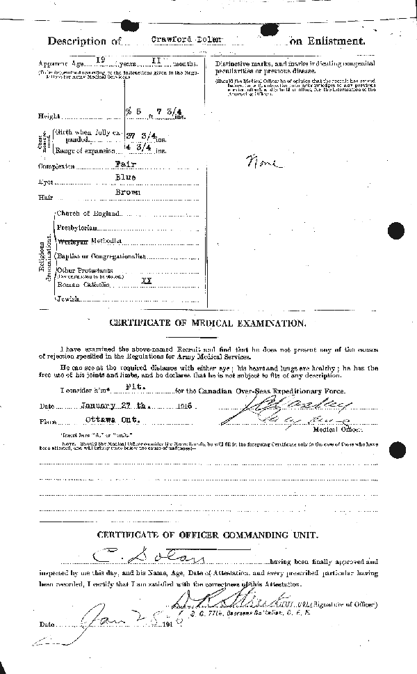 Attestation Paper (page 2)