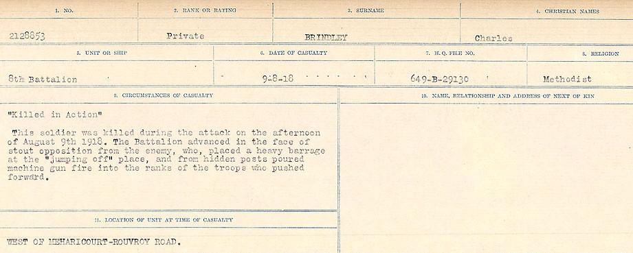Circumstances of Death Registers