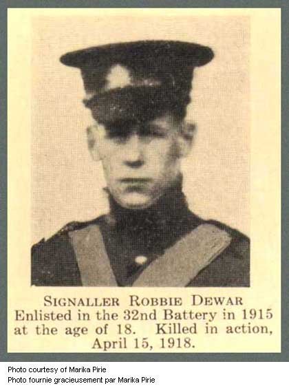 Photo of Robert Alexander Dewar