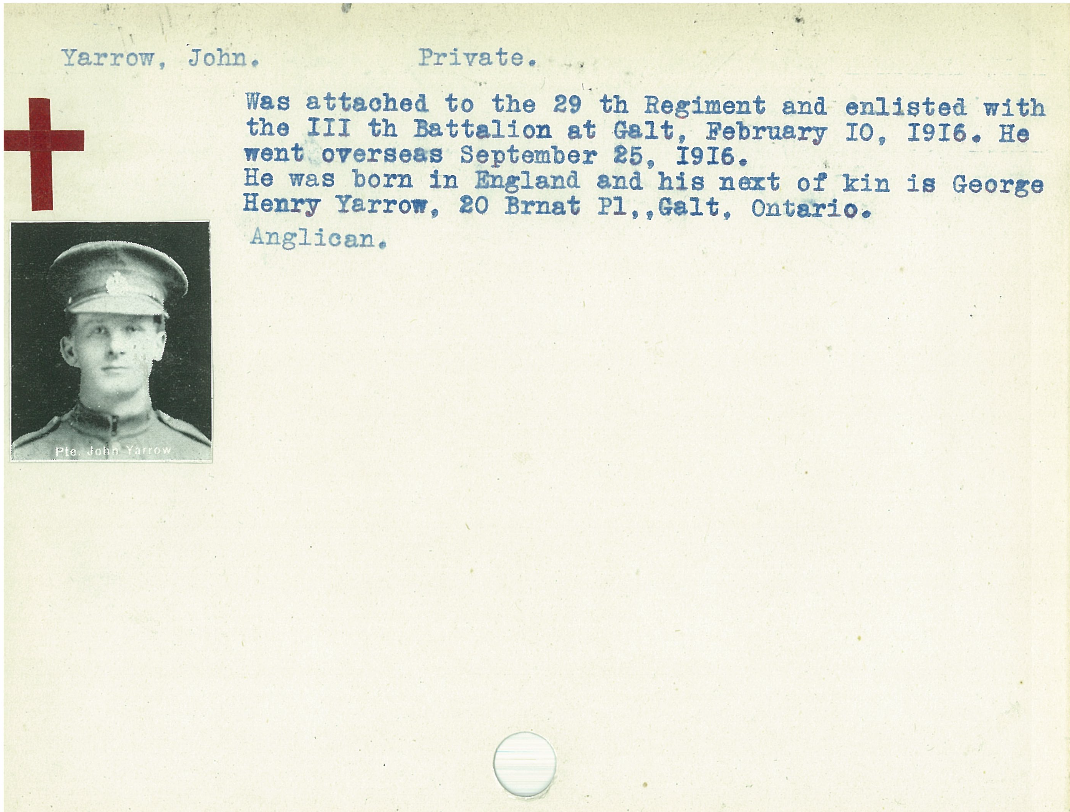 Photo of JOHN YARROW