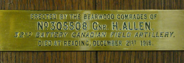 Original Grave Marker